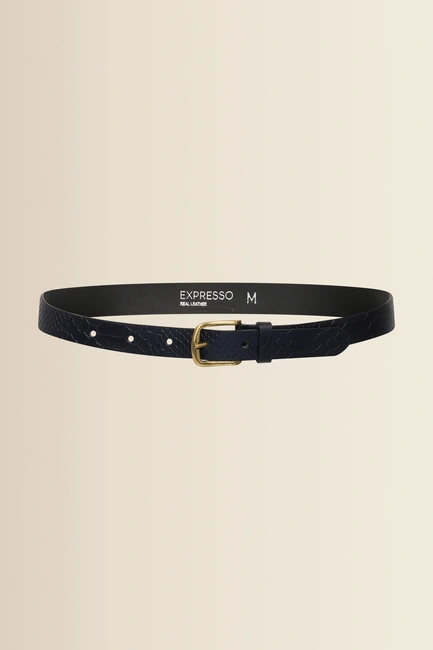 Belt crocodile structure metallic