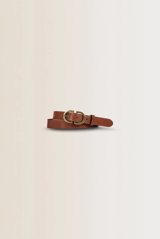 Belt leather plain