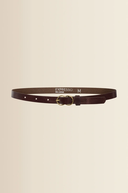 Belt plain fancy round buckle