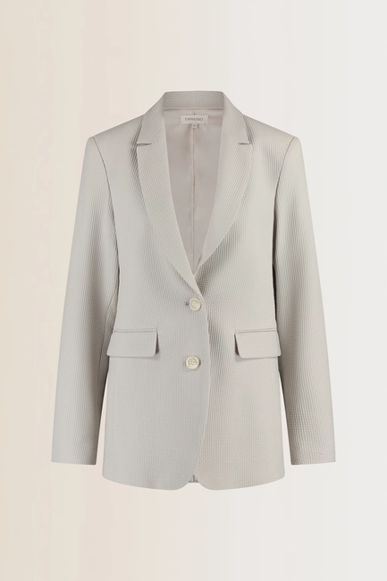 Blazer met wafelstructuur