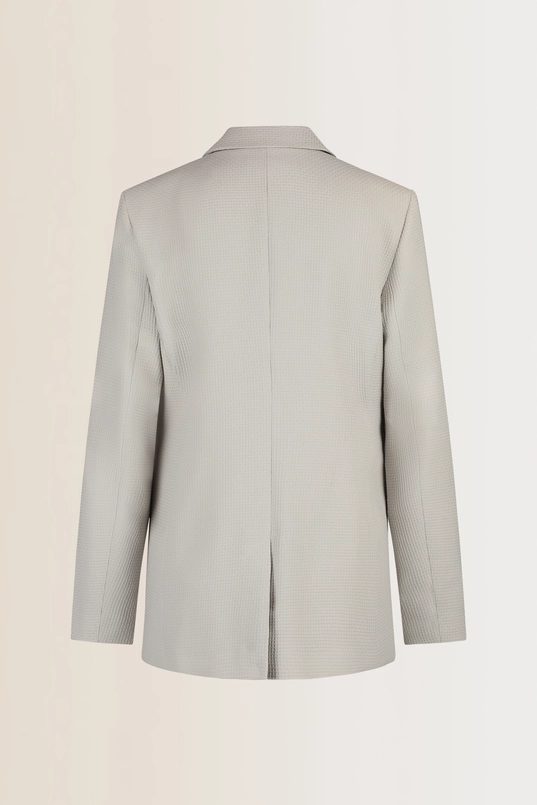 Blazer met wafelstructuur