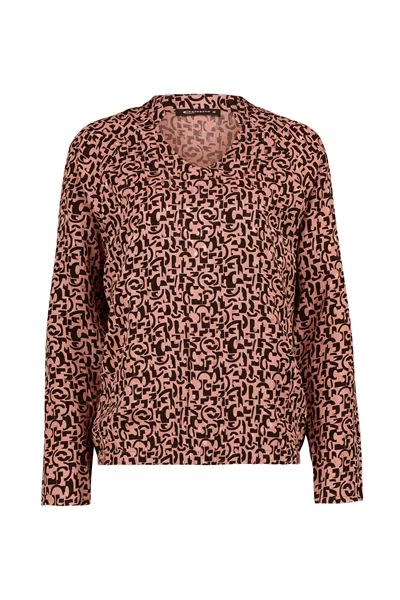 Blouse abstracte print