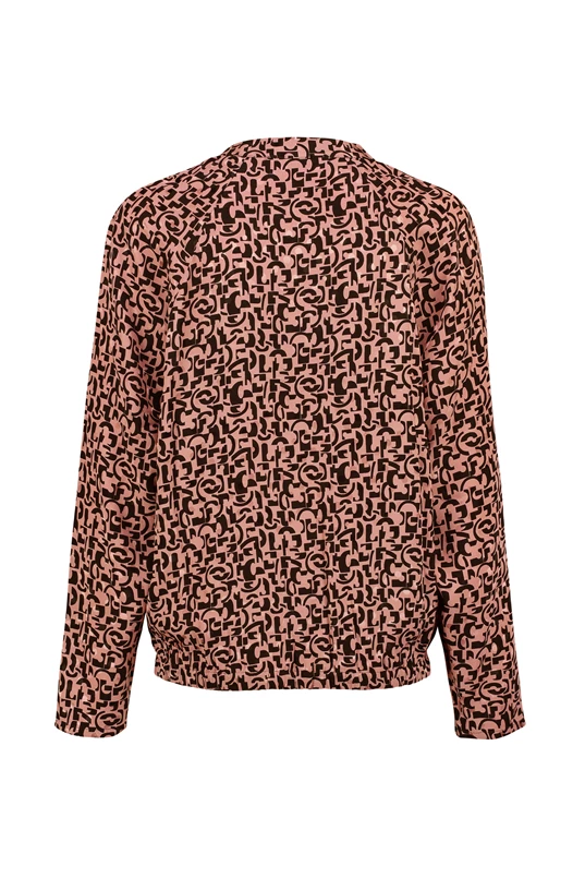 Blouse abstracte print