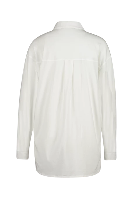 Blouse in materiaalmix
