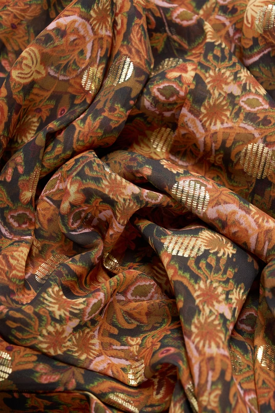 Blouse met bloemenprint