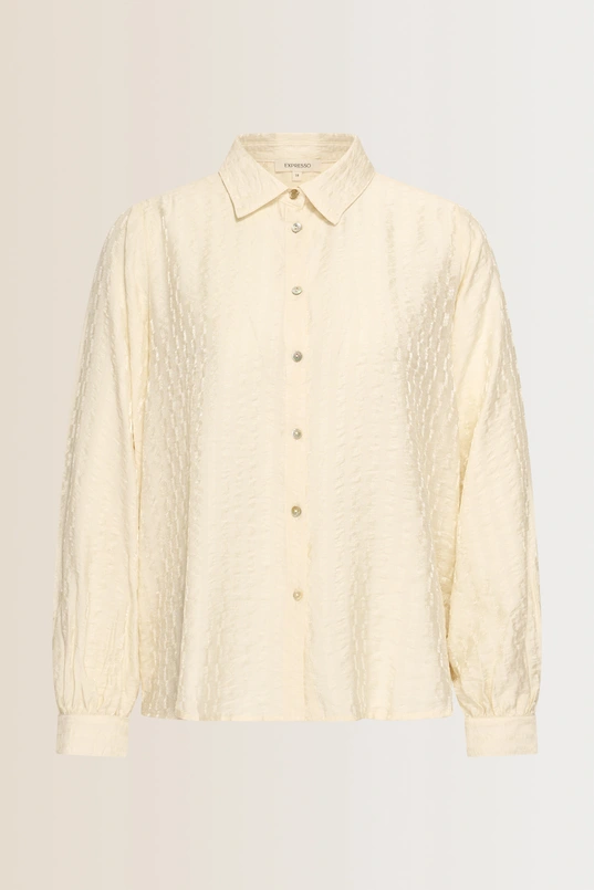 Blouse met glanzende structuur