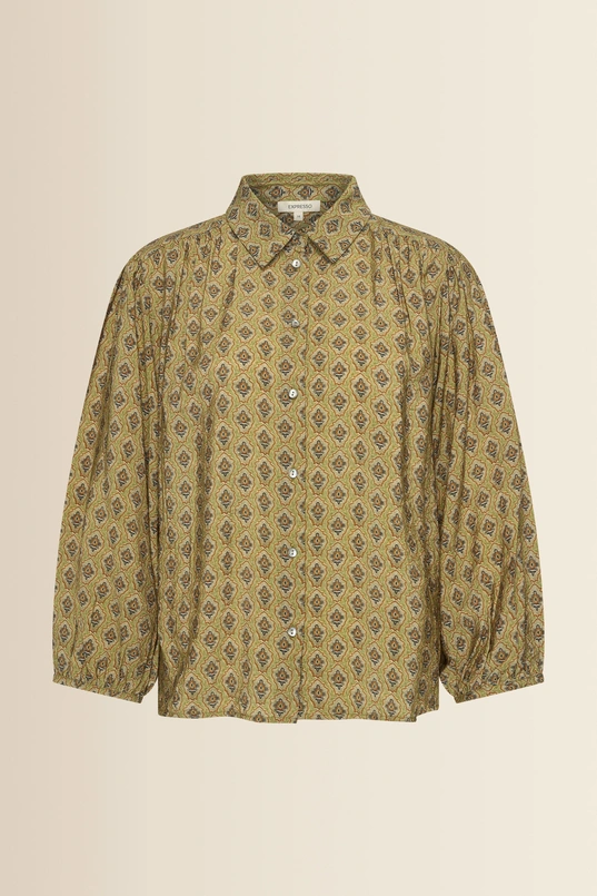 Blouse met grafisch dessin