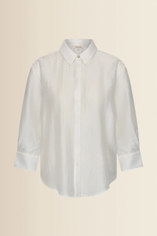 Blouse met ingeweven structuur