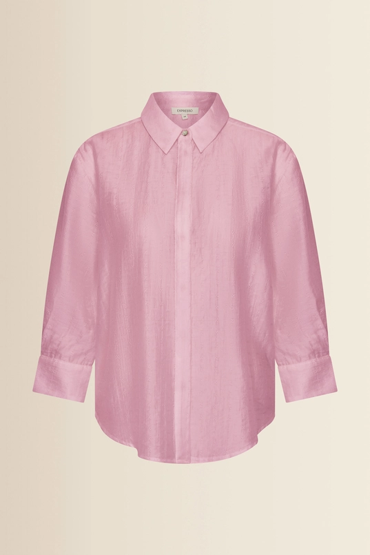 Blouse met ingeweven structuur