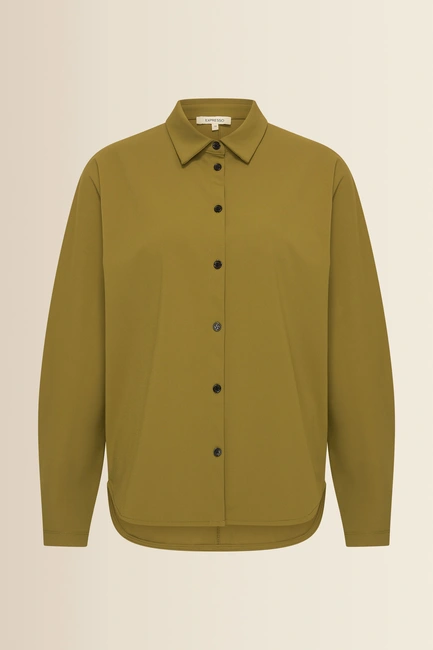 Blouse met klassieke kraag