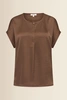 Blouse met knoopdetail