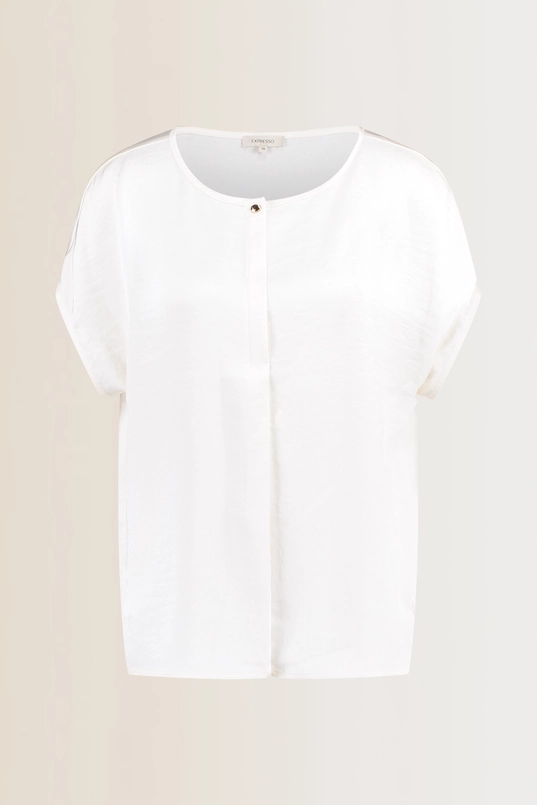 Blouse met knoopdetail