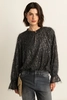 Blouse met pailletten