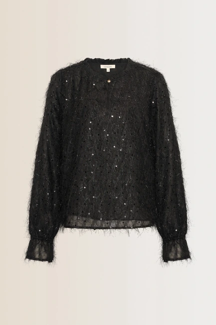 Blouse met pailletten