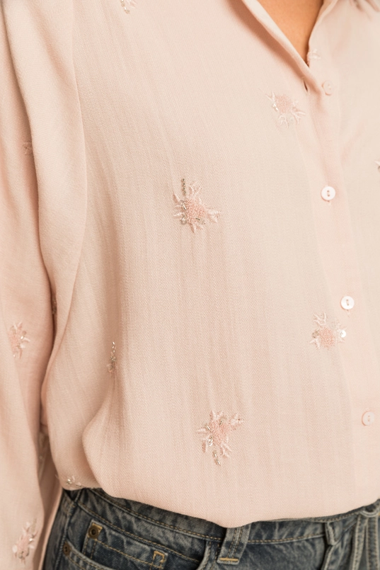 Blouse met pailletten