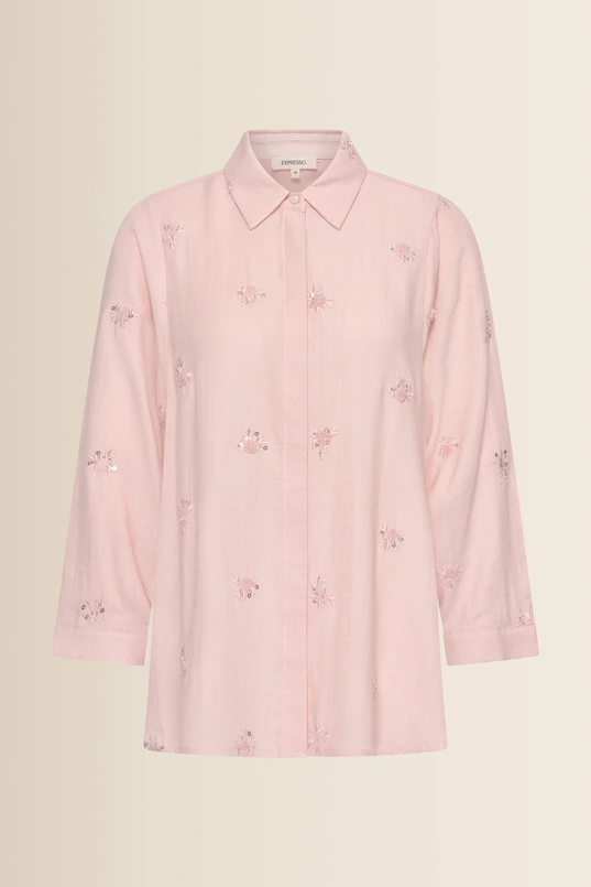 Blouse met pailletten