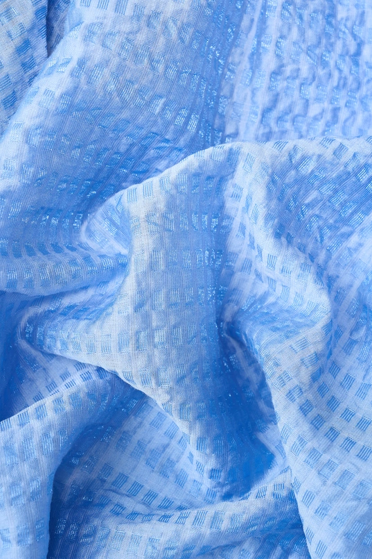 Blouse met pofmouwen