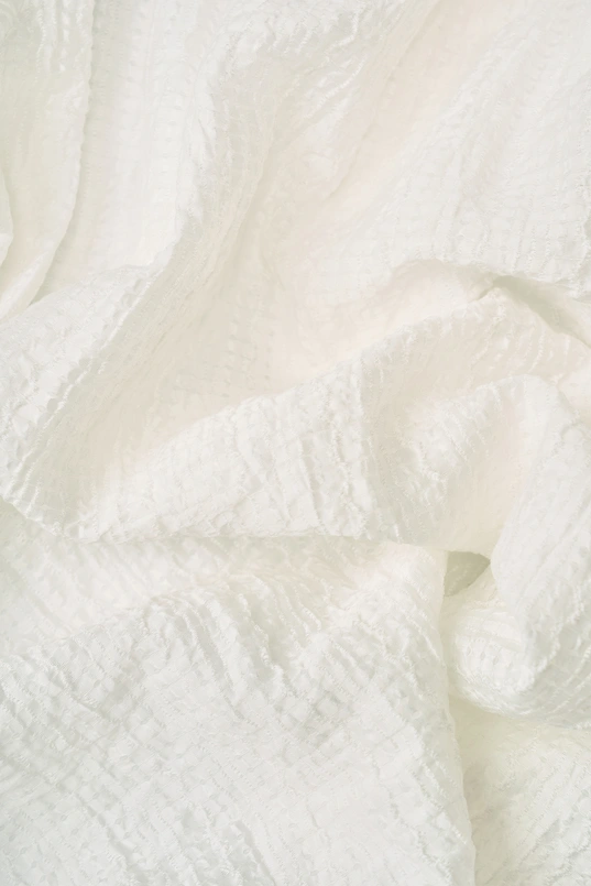 Blouse met pofmouwen