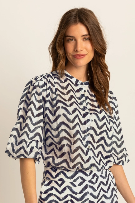 Blouse met print