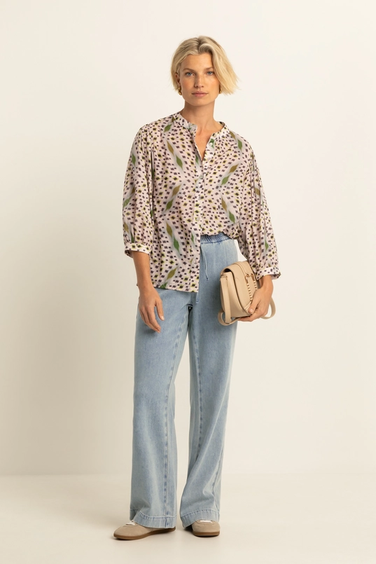 Blouse met print