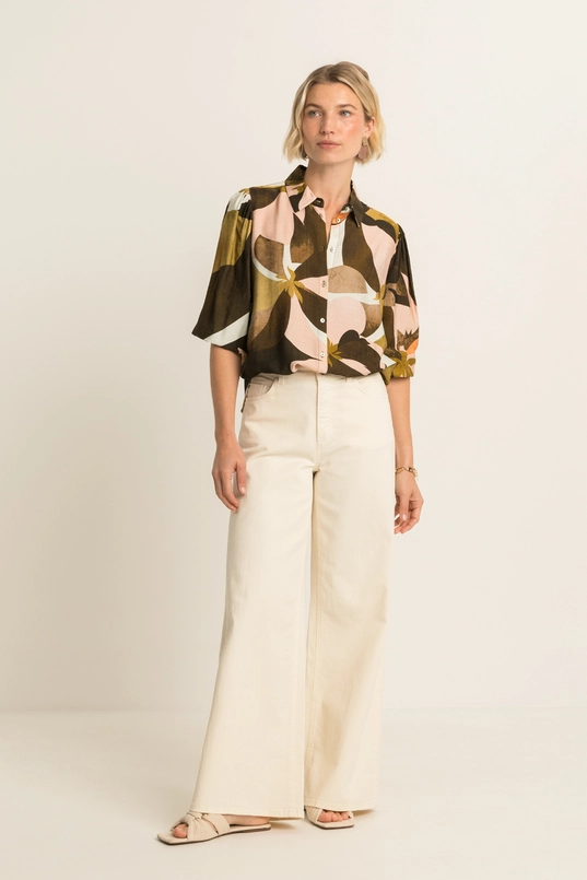 Blouse met print