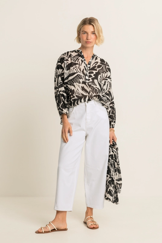 Blouse met print