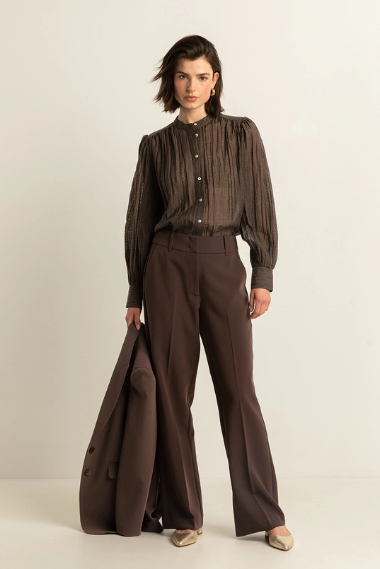 Blouse met structuur