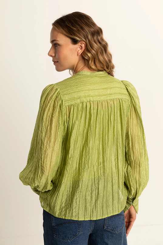 Blouse met structuur