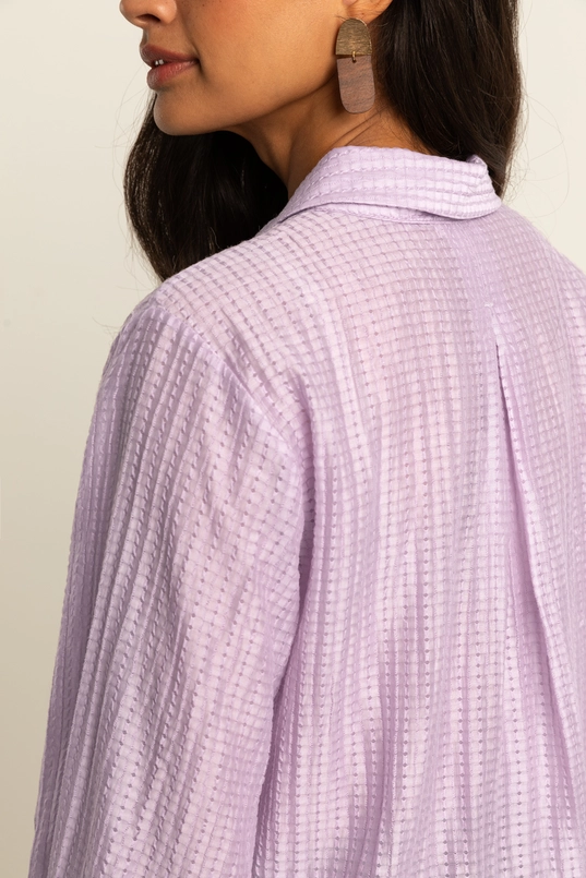 Blouse met structuur