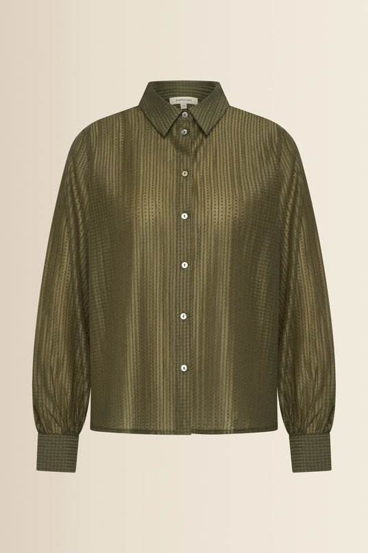 Blouse met structuur