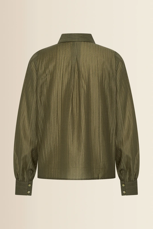 Blouse met structuur