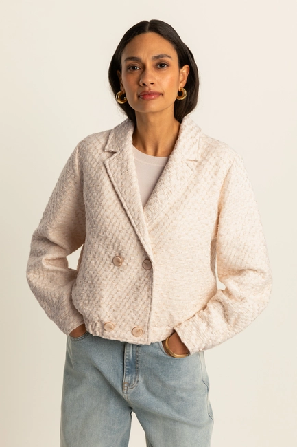 Bouclé blazer