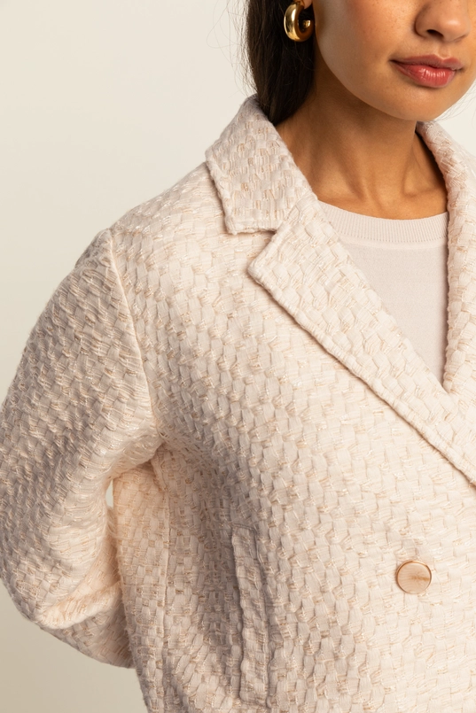 Bouclé blazer