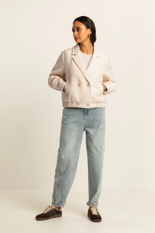 Bouclé blazer