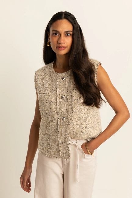 Bouclé gilet
