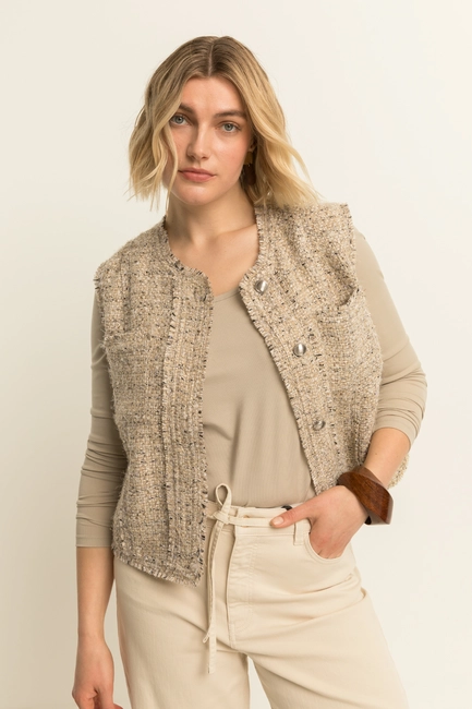 Bouclé gilet