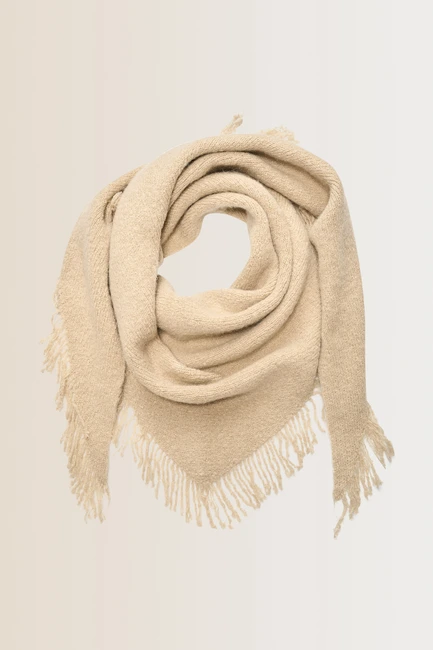 Bouclé shawl