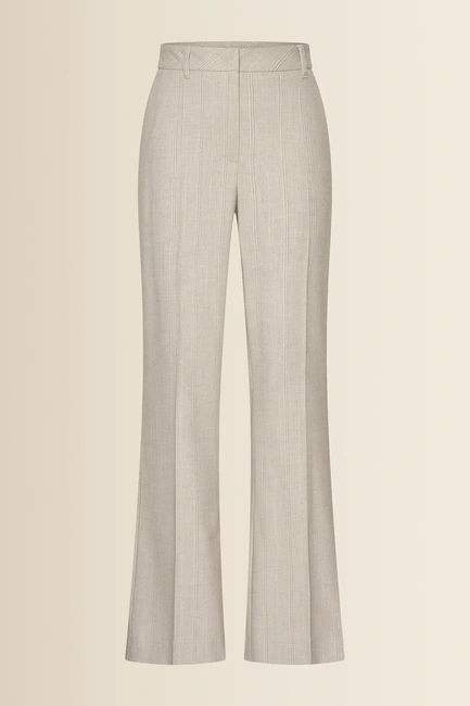 Broek met krijtstreep