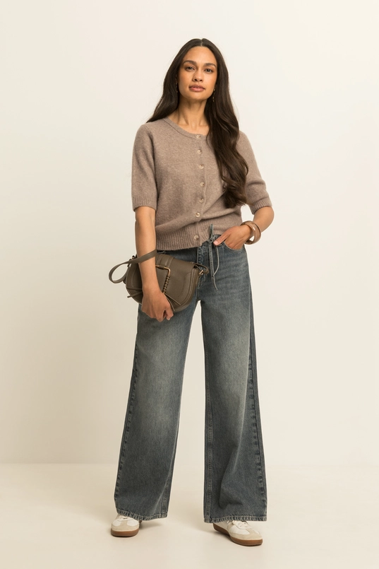 Cardigan met korte mouwen