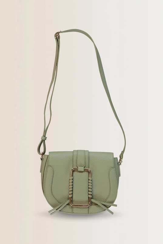 Crossbodytas met gespdetail