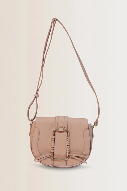 Crossbodytas met gespdetail