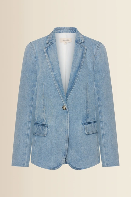 Denim blazer