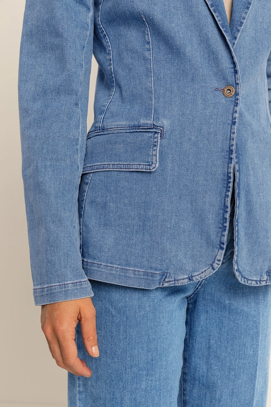 Denim blazer