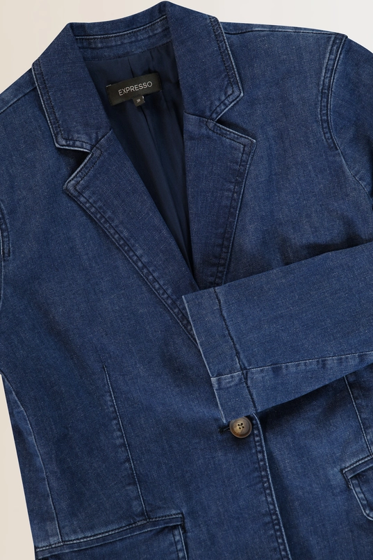 Denim blazer
