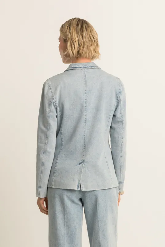 Denim blazer