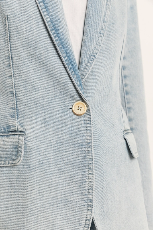 Denim blazer
