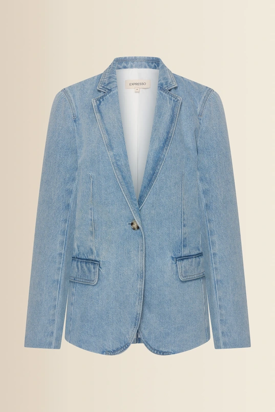 Denim blazer