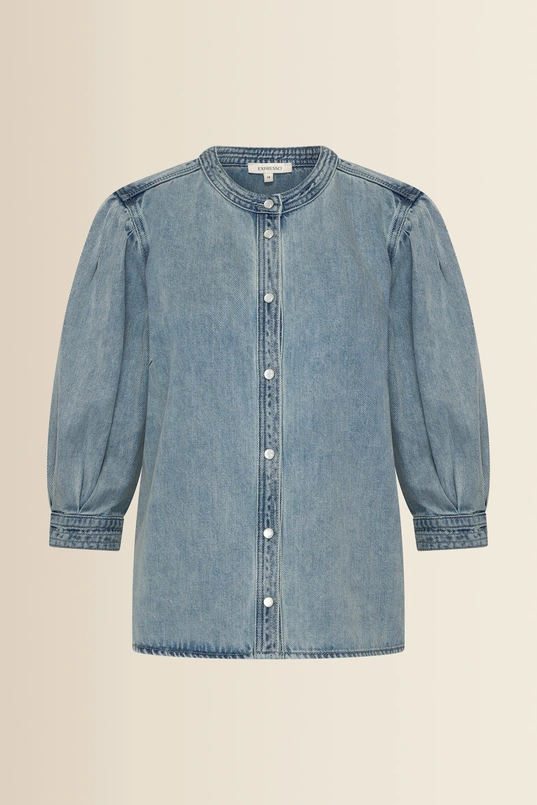 Denim blouse