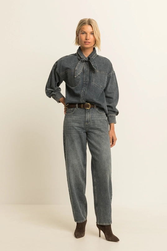 Denim overshirt