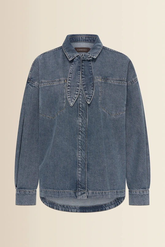 Denim overshirt